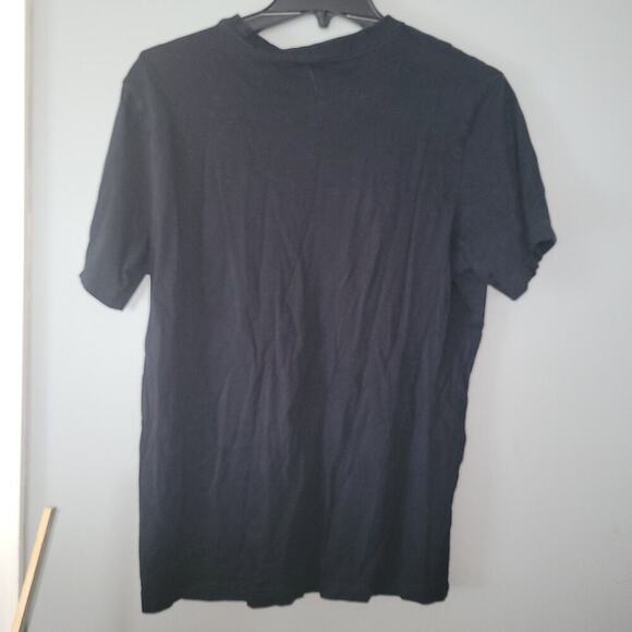 Nike Sportswear Crew Shirt Men's Short Sleeve Black University Red/White Medium - Picture 5 of 9